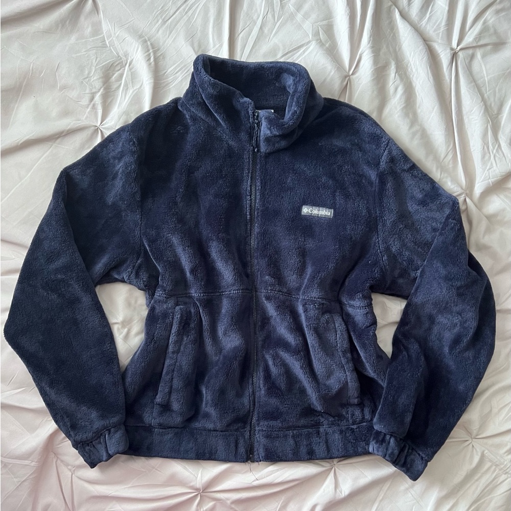 Columbia Navy Fleece Jacket